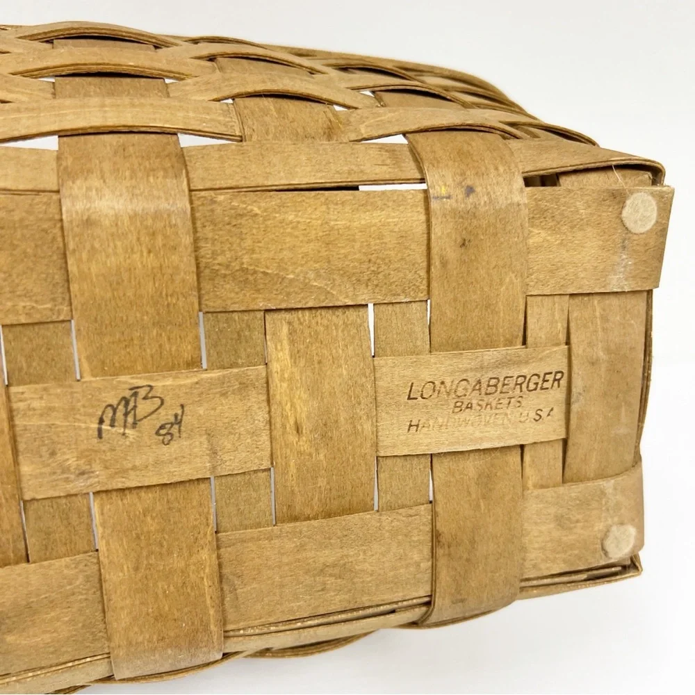 Longaberger Basket Lot Crisco Century Liner Hanging‎ Collectible